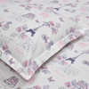 Trendy Prints 100% Cotton Single Bedsheet, Paris