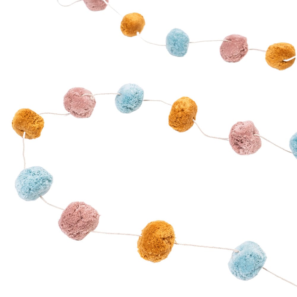 Pom Pom - Crib/Cot Bunting ,Multicolor
