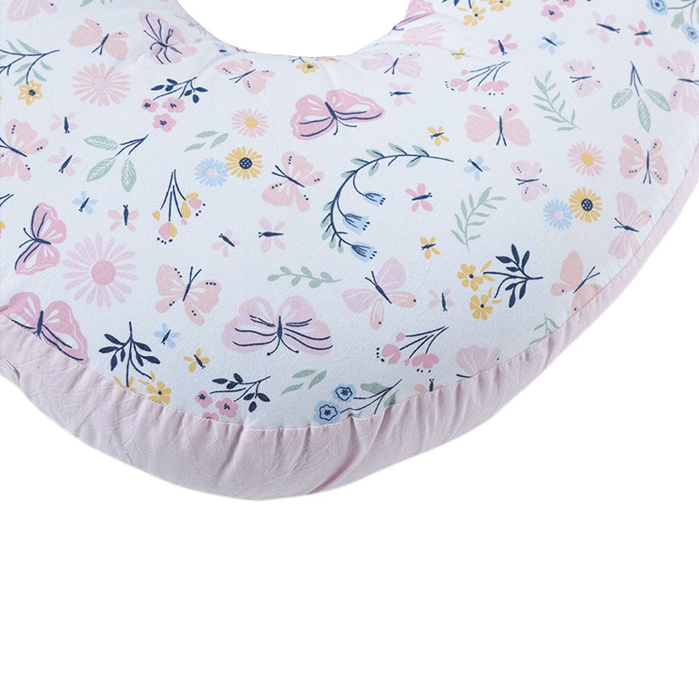 Butterfly Garden 100% Cotton Multipurpose Feeding/Nursing pillow