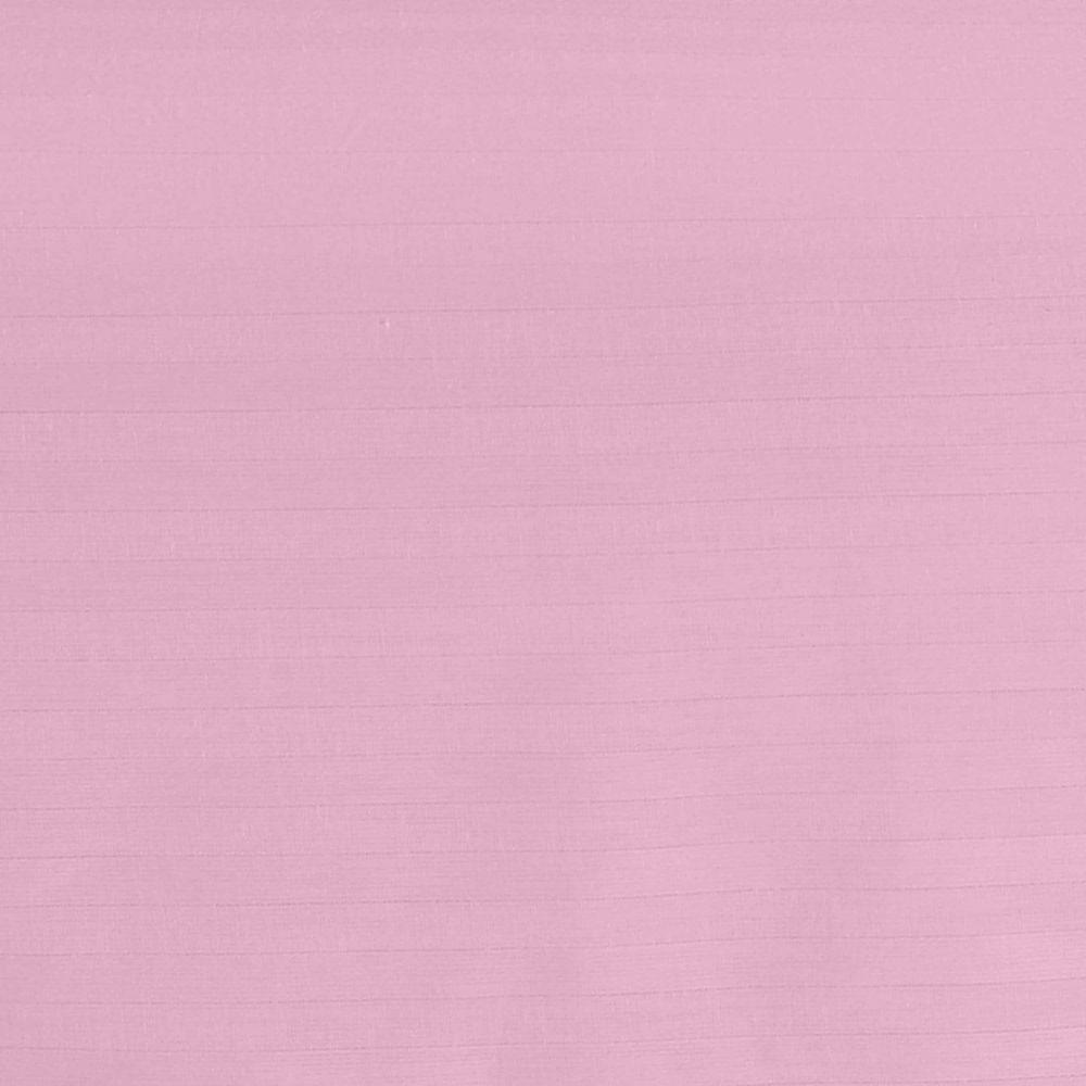 Satin Stripes Plain Bedsheets King Size, 210 TC, Pink