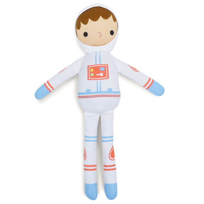 Spacewalk fleece blanket with Space Astronaut Toy, Pack of 2