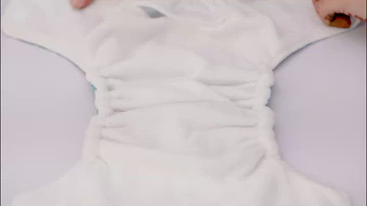 Freesize trifold cotton inserts with booster pads