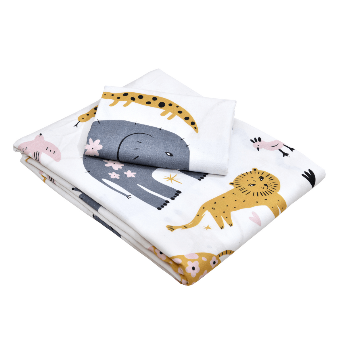 Digital Magic Single Bedsheet for Kids, Giraffe