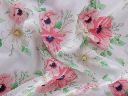 Florals 100% Cotton Muslin Swaddle Pack Of 3 (Happy, Vintage, Bird) - haus & kinder