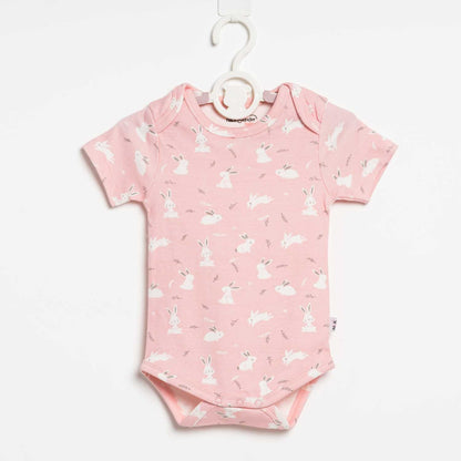 Baby Girl Be Hoppy Short Sleeve Onesies Pack of 3 Collection