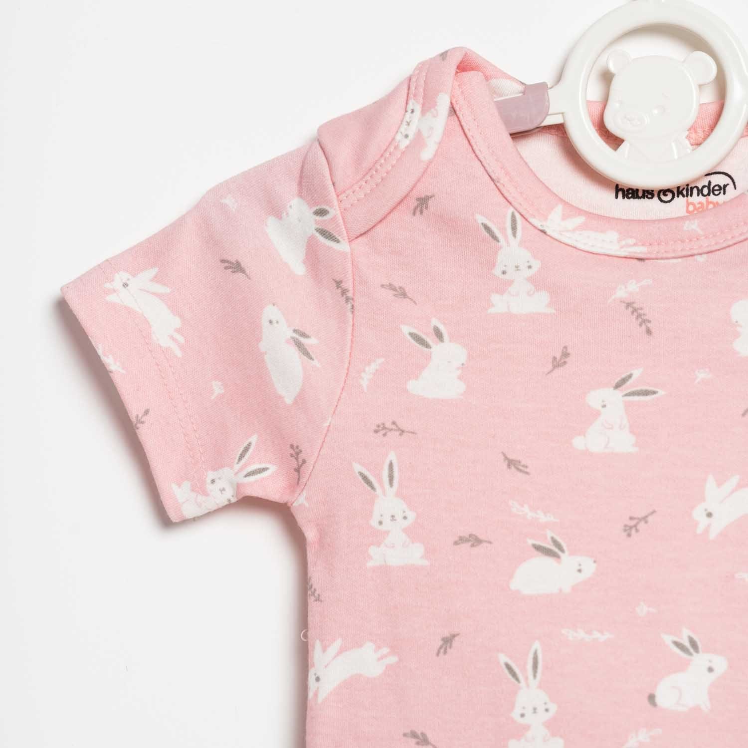 Baby Girl Be Hoppy Short Sleeve Onesies Pack of 3 Collection