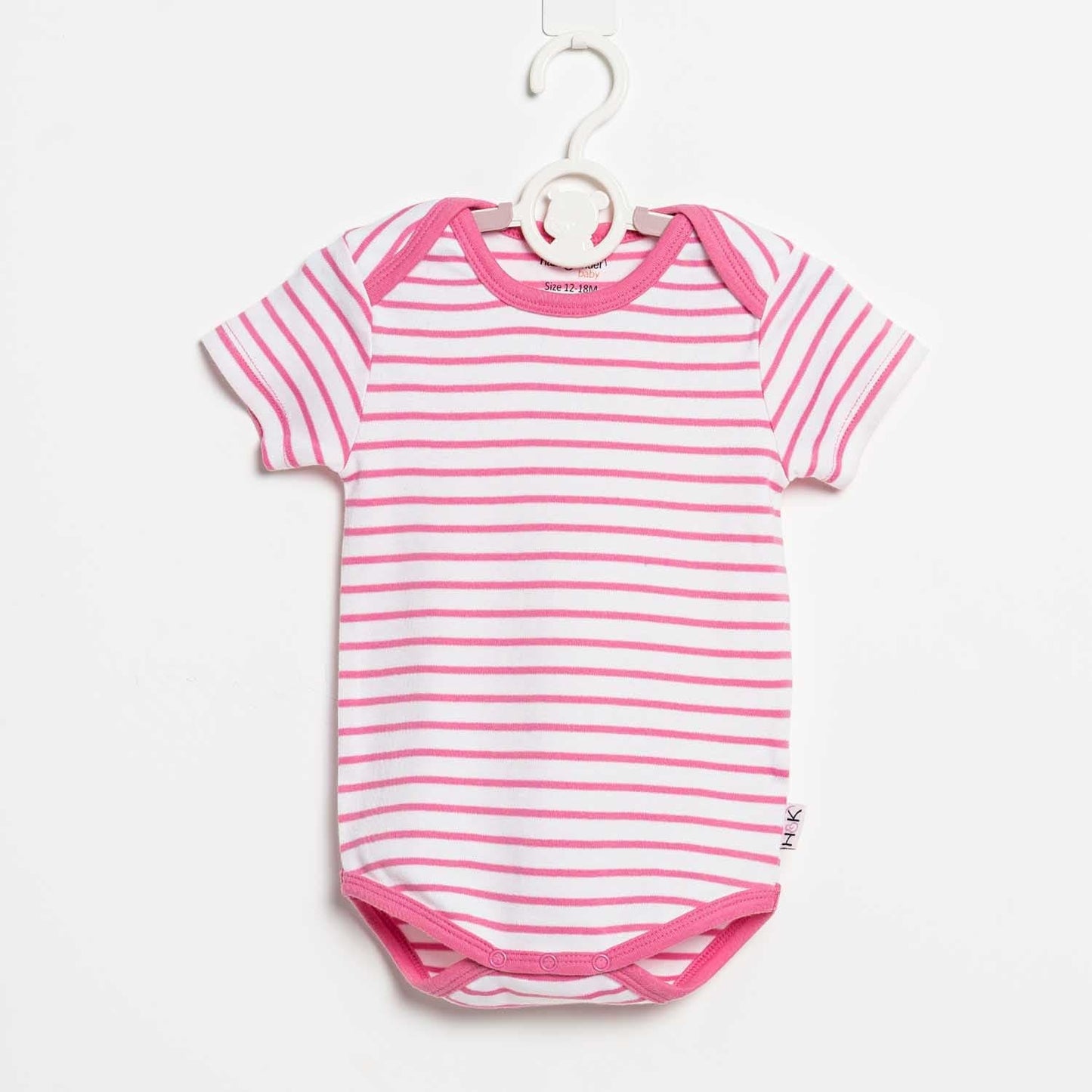 Baby Girl Iris Pink Short Sleeve Onesies pack of 3 Collection