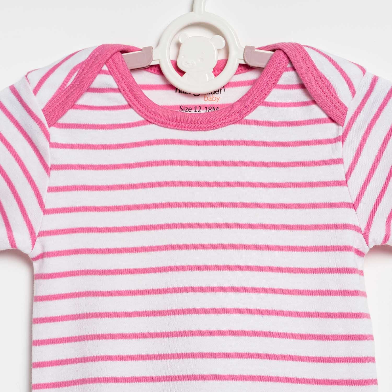 Baby Girl Iris Pink Short Sleeve Onesies pack of 3 Collection