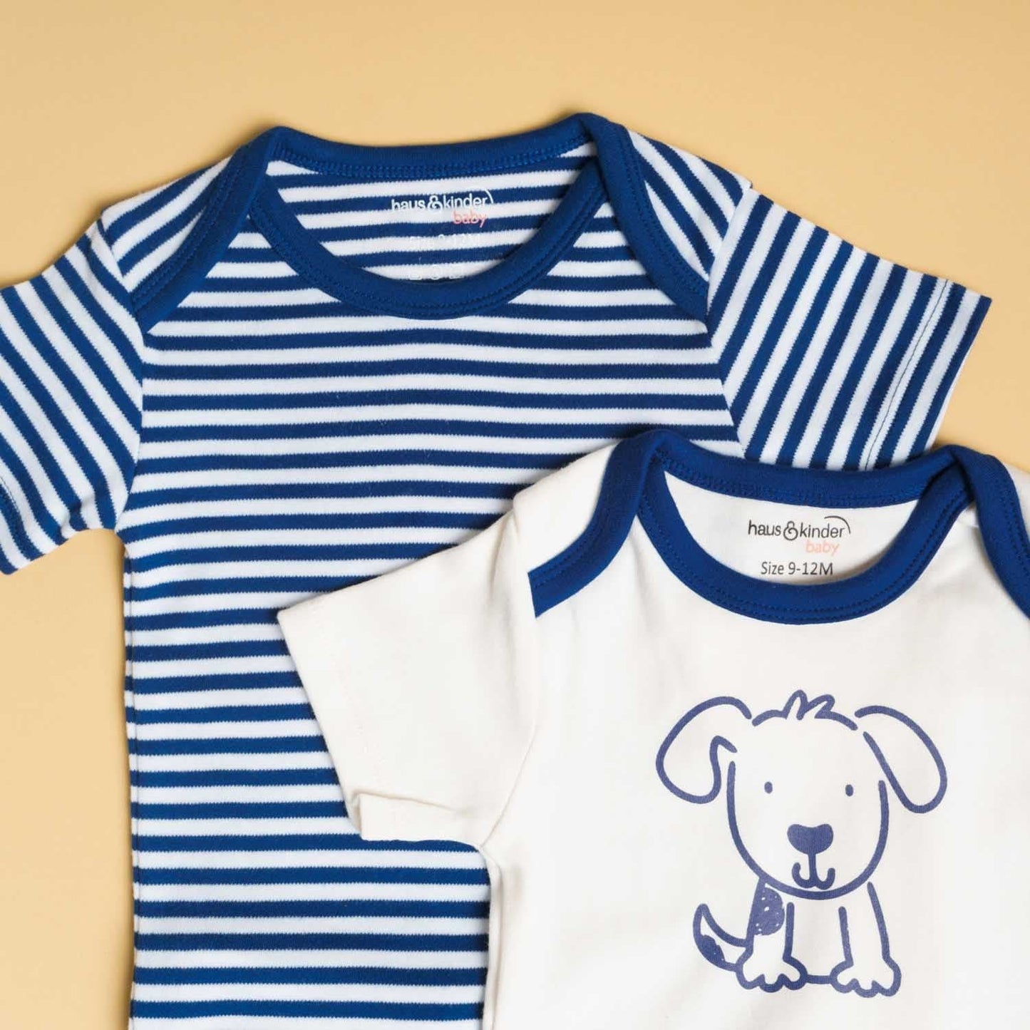 Baby Boy Poodle Short Sleeve Onesies Pack of 2 Collection