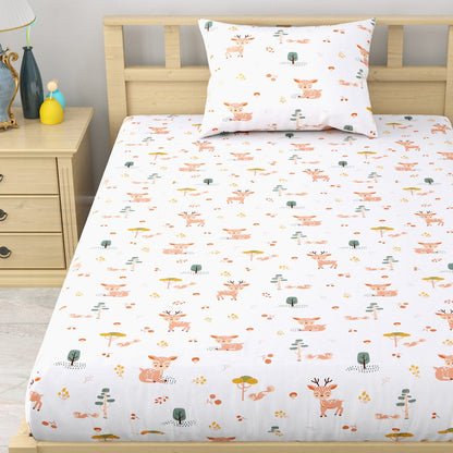 Enchanted Forest, Single Bedsheet for Kids