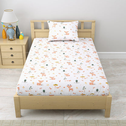 Enchanted Forest, Single Bedsheet for Kids