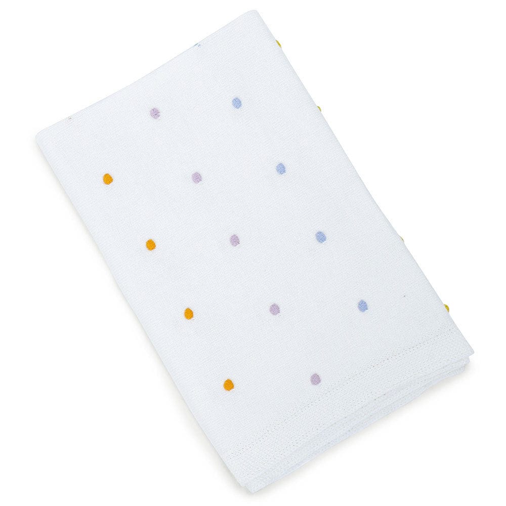 Bubble multicolor 100% pure cotton knitted Summer/AC blanket for baby