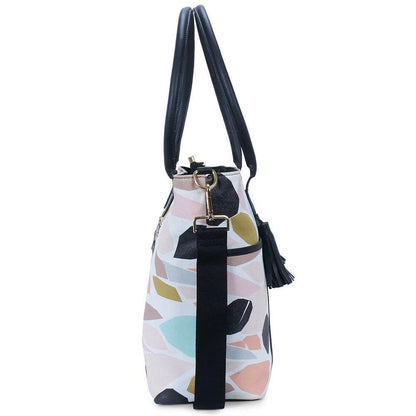 Everyday Travel- Chic Diaper Tote Bag  with diaper changing mat for New Moms, Multicolor