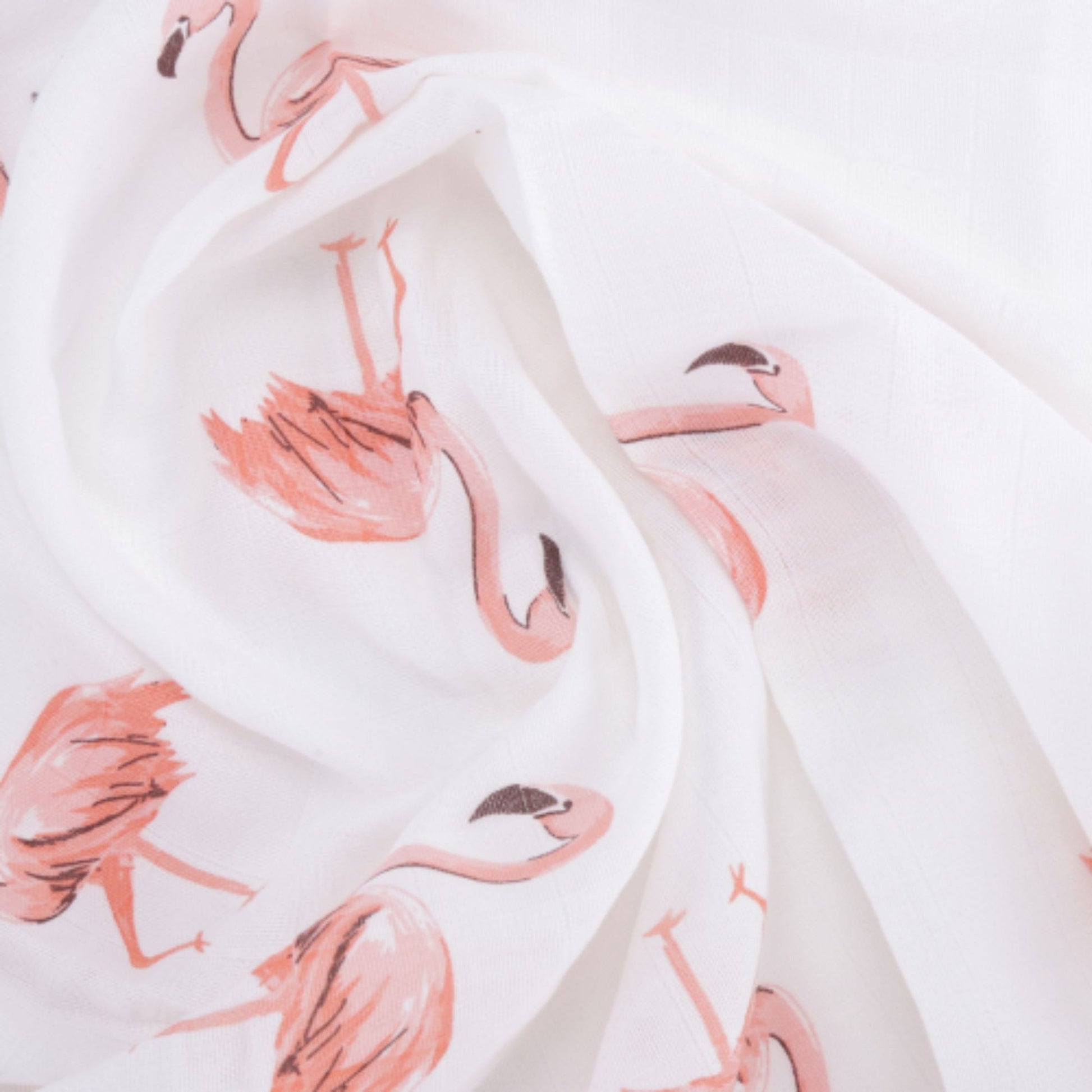 Twinkle Collection 100% Cotton Muslin Swaddle Pack Of 2 ( Pink Star, Flamingo) - haus & kinder