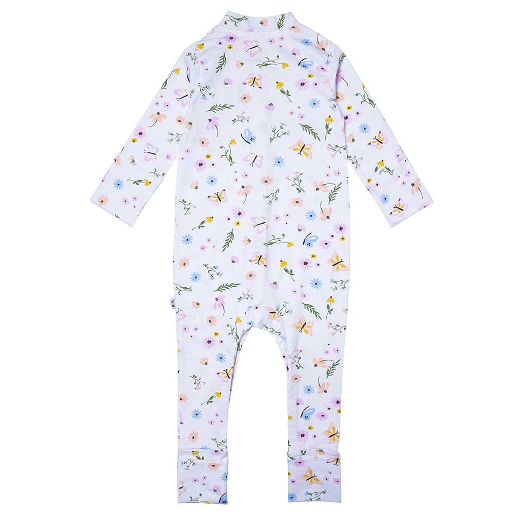 Butterfly fly away Unisex sleepsuit, Multicolor
