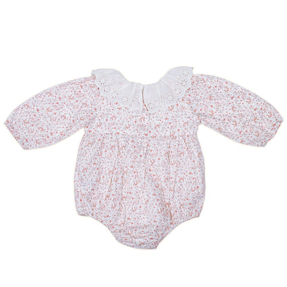 Bella Fleur princess patterned textured ruffle onesie Collection