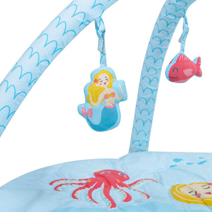 Into the  Ocean Baby Activity Gym with set of 5 rattles
