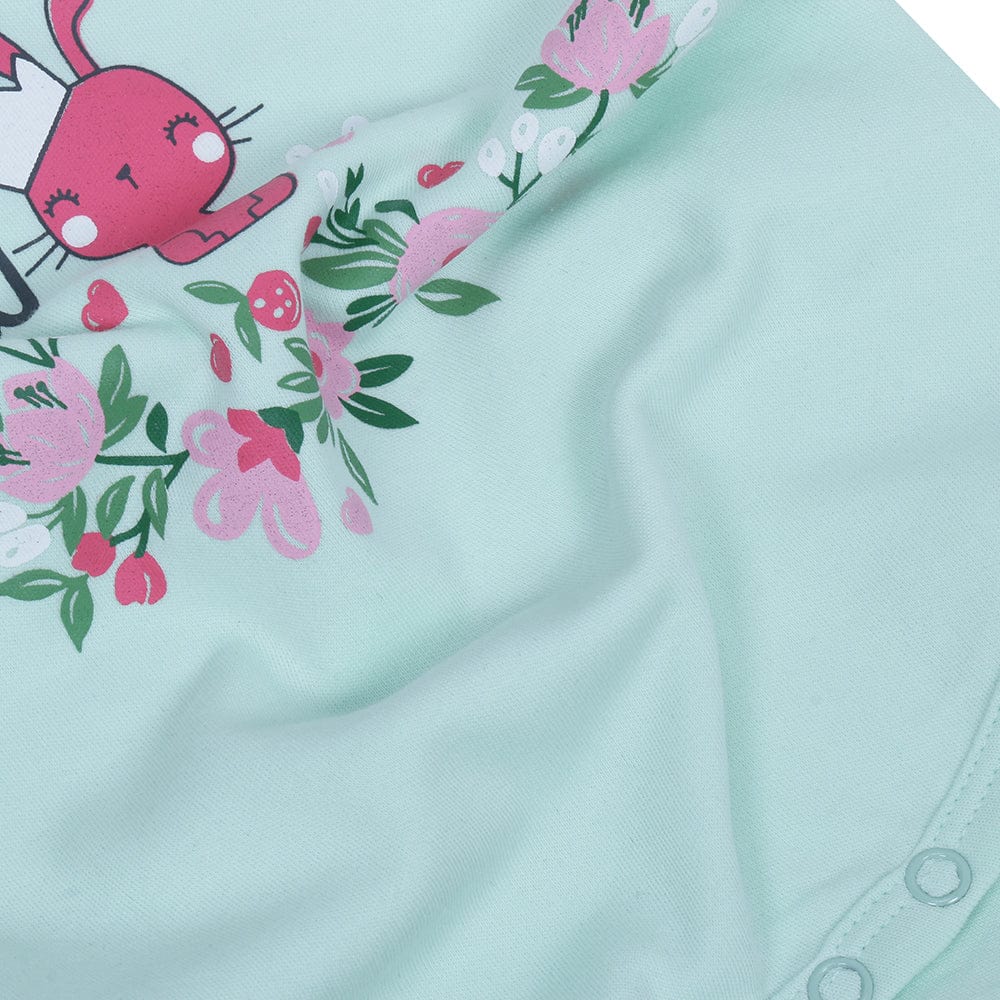 Baby Girl Be Hoppy Short Sleeve Onesies Pack of 3 Collection