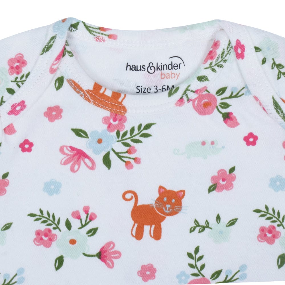 Baby Girl Be Hoppy Short Sleeve Onesies Pack of 3 Collection