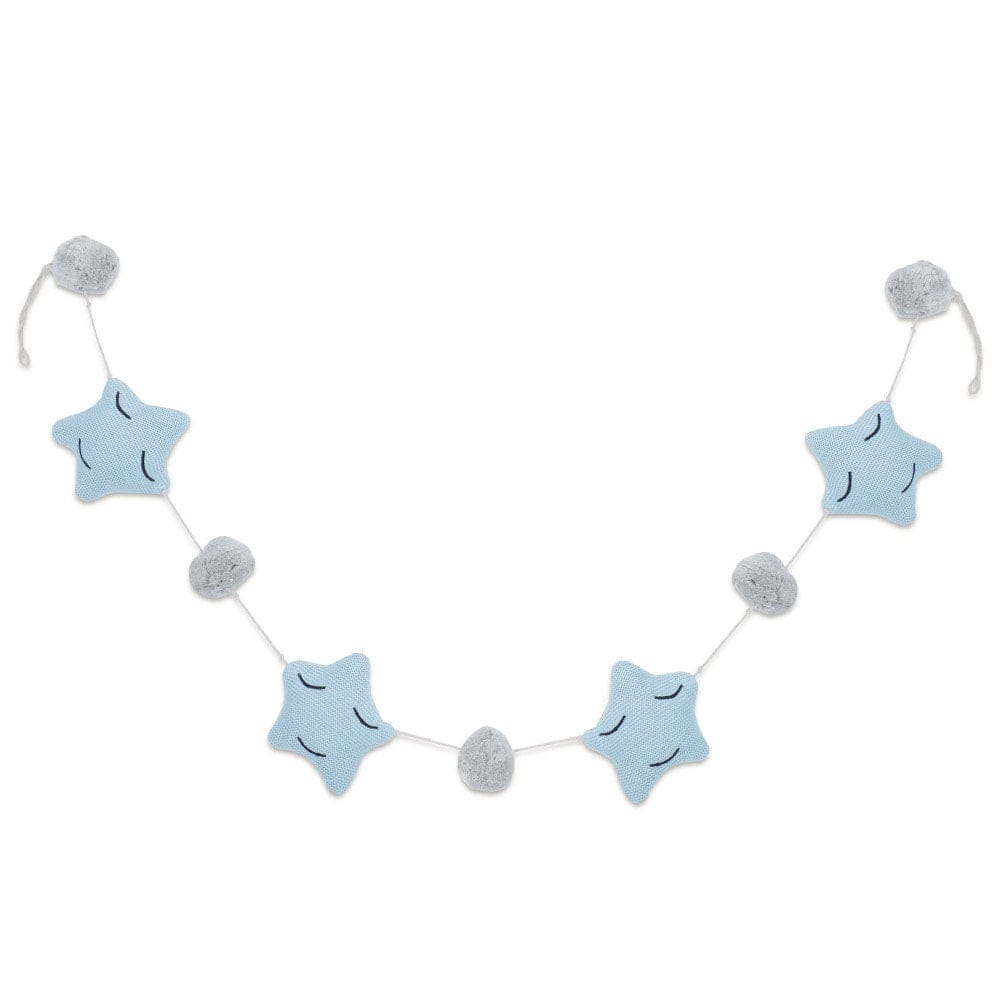 Star-Crib/Cot Bunting ,Blue
