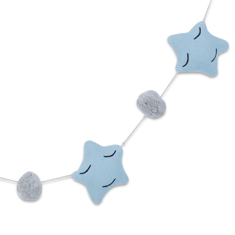 Star-Crib/Cot Bunting ,Blue