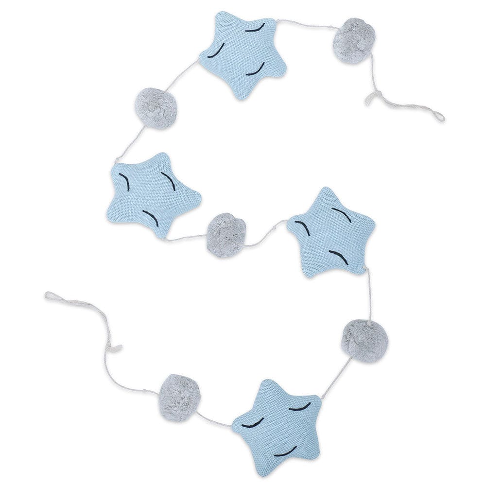 Star-Crib/Cot Bunting ,Blue