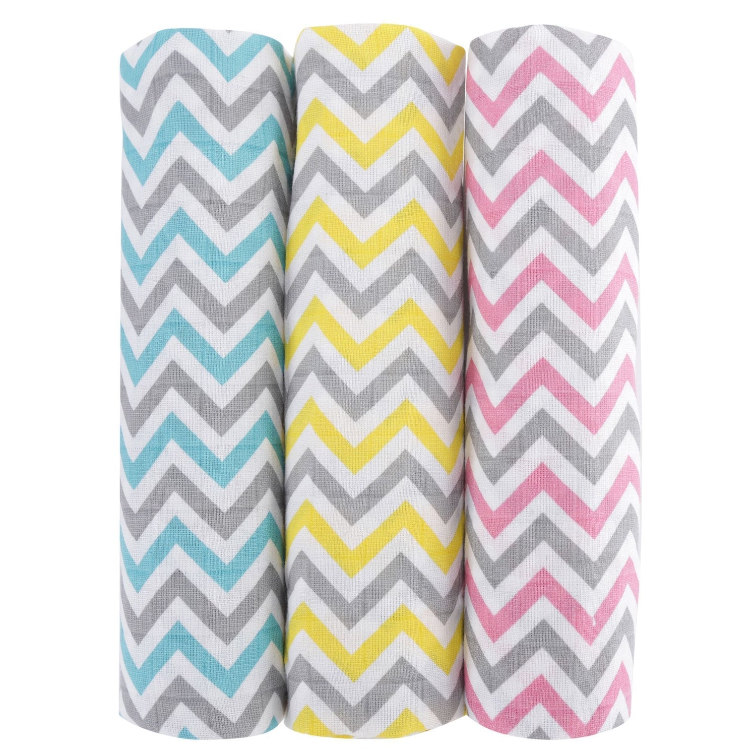 Muslin Swaddles, Pack Of 3