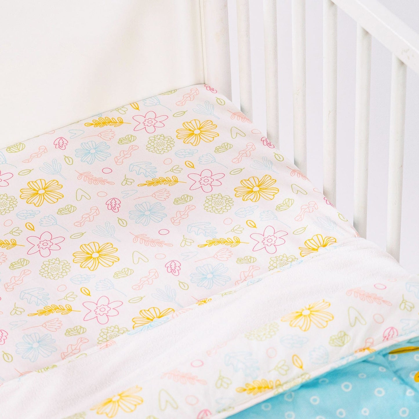 Fitted Crib Sheet, 52*28*8 Inches