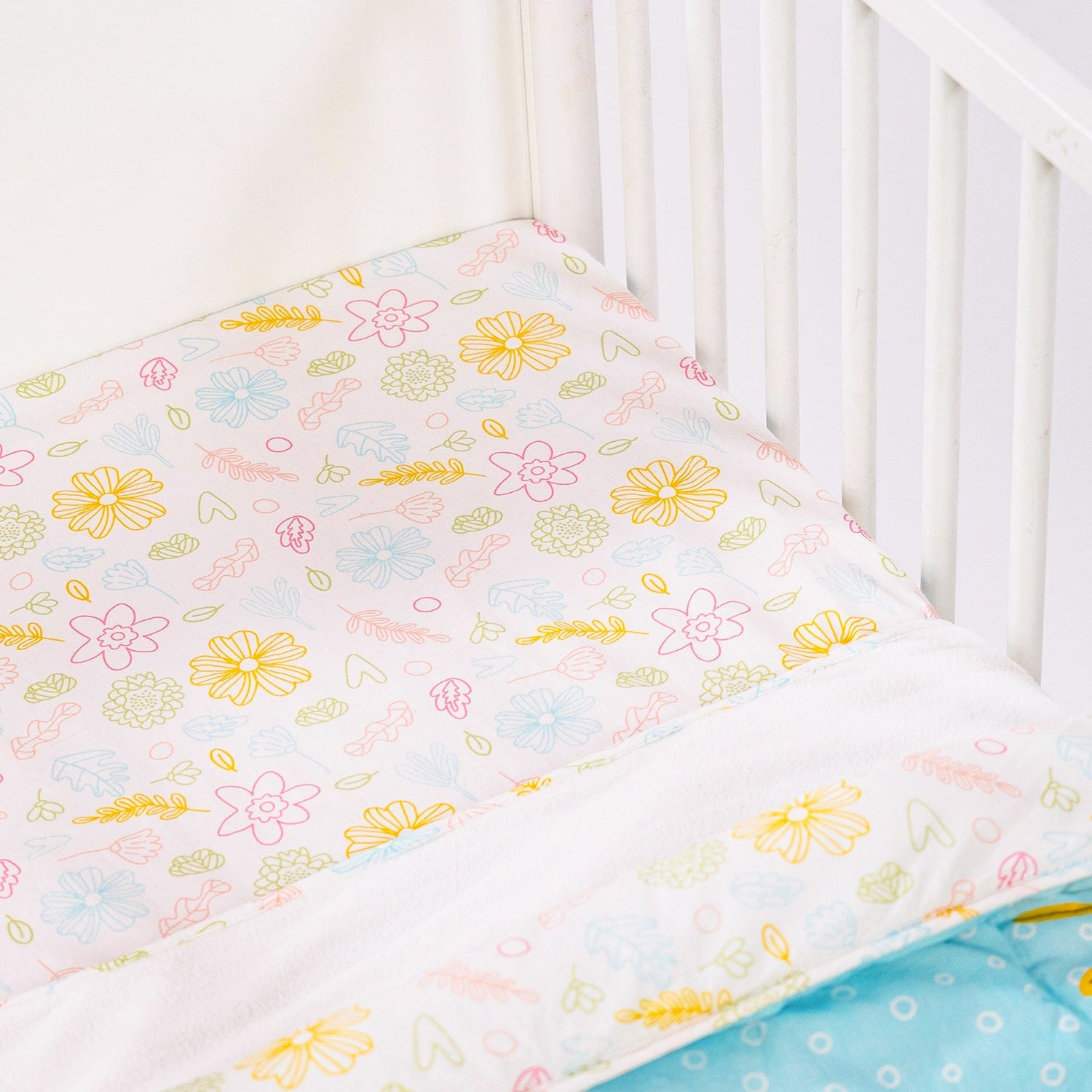 Fitted Crib Sheet, 52*28*8 Inches