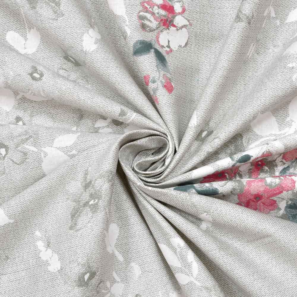 100% Cotton Single Size Bedsheet, Grey