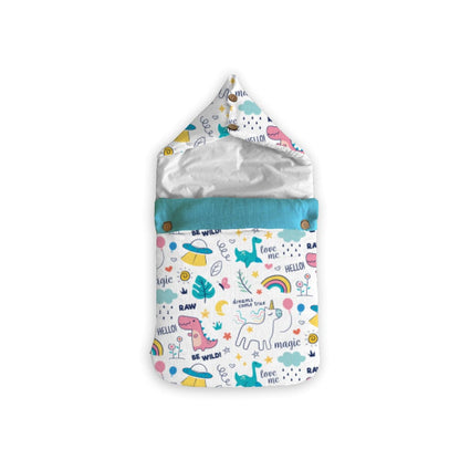 Mystic rainbow tale Muslin Carrier Nest / sleeping bag , 0-12 Months